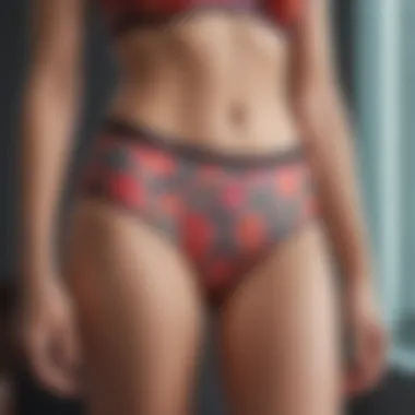 The Art of Custom Matching Underwear Elegant display of custom matching underwear showcasing intricate designs and vibrant colors.