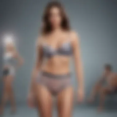 Personalized Styles for Unique Expression A selection of personalized underwear styles arranged aesthetically, emphasizing individuality.