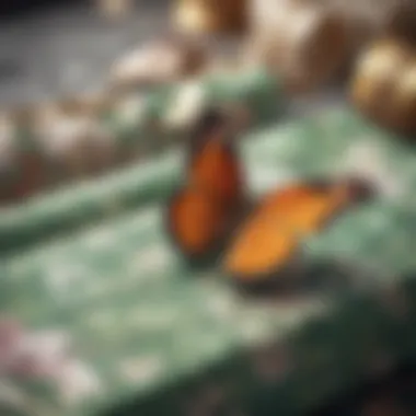 Sustainable Wrapping Choices Eco-friendly butterfly gift wrapping materials