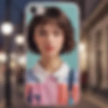 Unique Personalized Designs for Individuality Personalized preppy iPhone SE case with unique designs