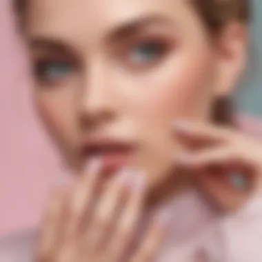 Pastel Perfection: Short Almond Gel X Nails Elegant short almond gel X nails in soft pastel shades