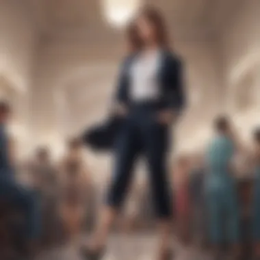 Elevating Formal Attire with Capris Spring capris styled for a formal occasion