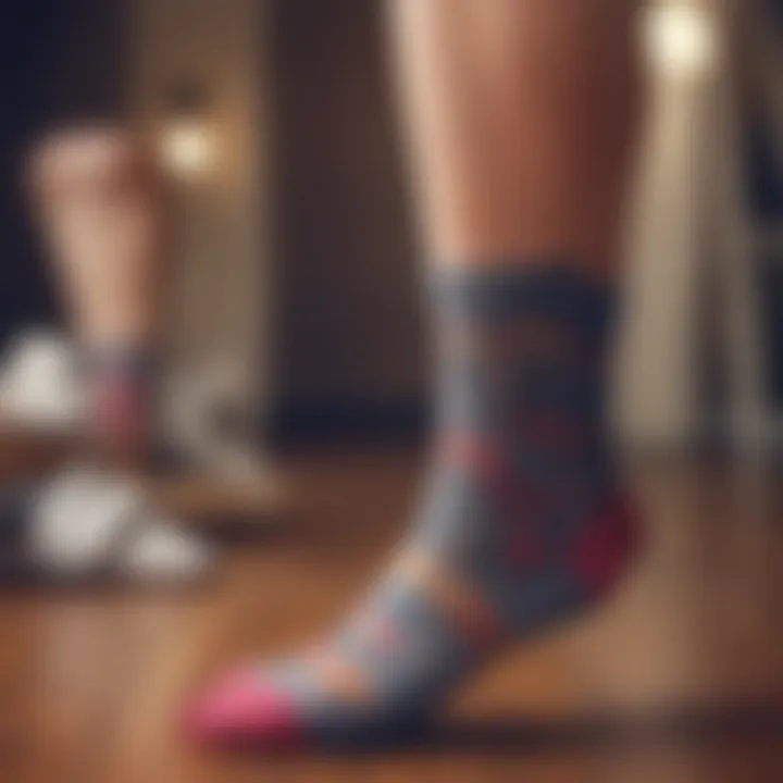 Personalized socks displayed as thoughtful gifts