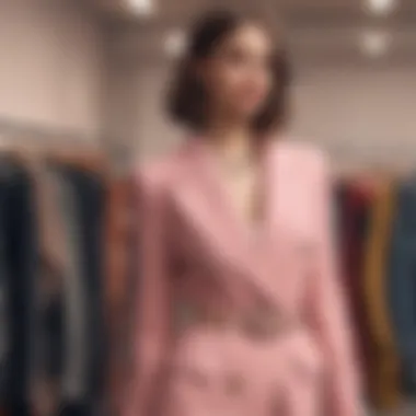 Trendsetting Styles A chic ensemble showcasing the latest fashion trends
