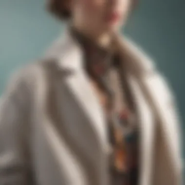The Essence of Sustainability Close-up of sustainable fabrics used in contemporary fashion