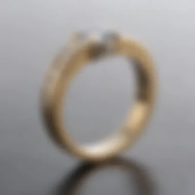 The Design of Invisible Ring Size Adjusters Close-up view of an invisible ring size adjuster showcasing its design and functionality