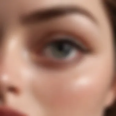 Luxurious Texture of Shiseido Smoothing Eye Cream Close-up of Shiseido Smoothing Eye Cream jar showcasing its luxurious texture