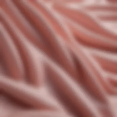 Fabric Choices for Comfort and Style Close-up of fabric textures suitable for summer midi dresses