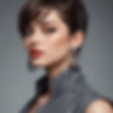 Chic Styling with Titanium Spiral Earrings Elegant styling of titanium spiral earrings paired with a chic outfit