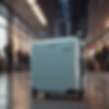 An infographic showing the growth of smart suitcase technology over time