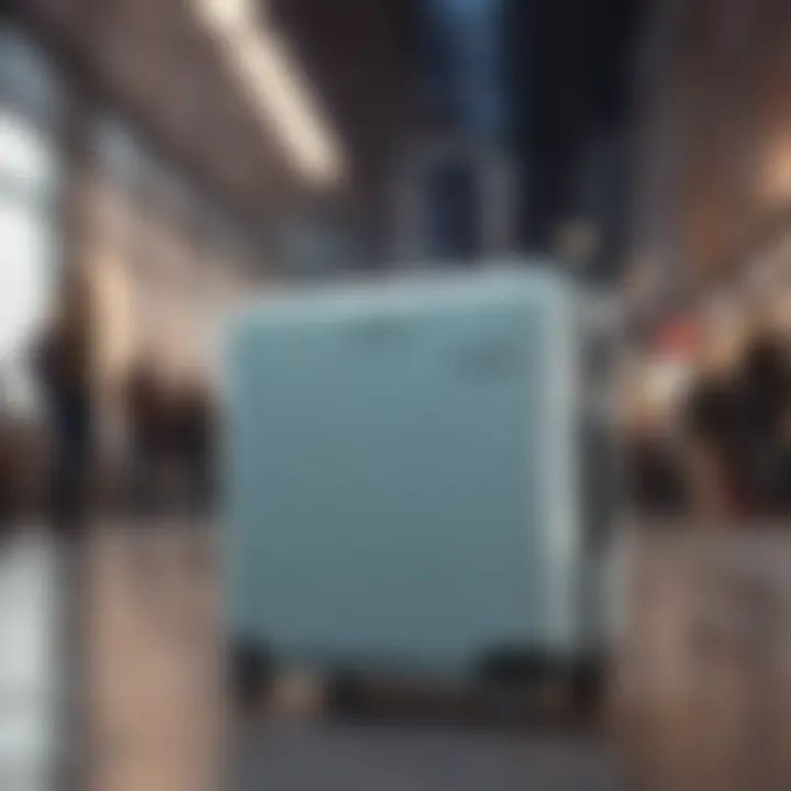 An infographic showing the growth of smart suitcase technology over time