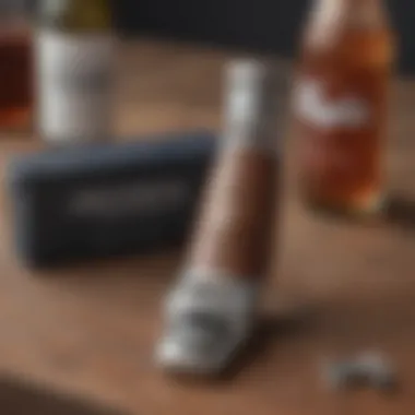 Personalized Groomsmen Bullet Bottle Opener Stylish groomsmen bullet bottle opener showcasing personalization options
