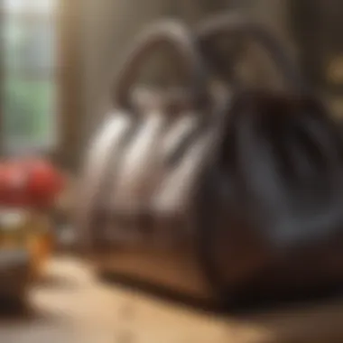 Sustainable Practices in Purse Production Sustainable practices in purse production.