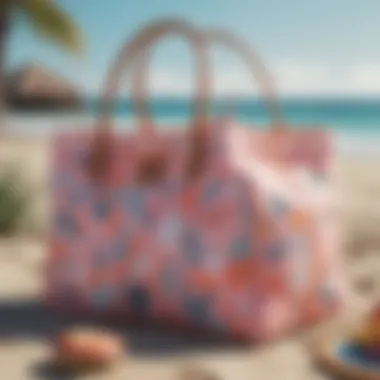 Trendy Designs of Packable Beach Bags An array of trendy packable beach bags organized by design.