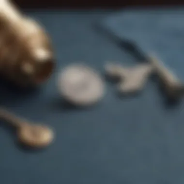 Maintenance Matters: Caring for Your Lapel Pin A lapel pin alongside care accessories for maintenance