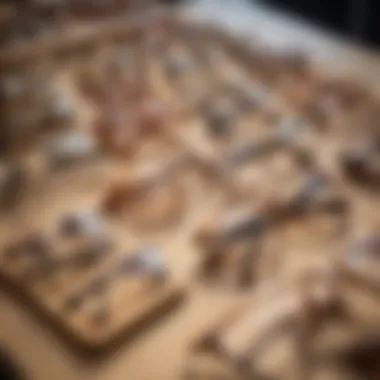 Variety of Wooden Eyeglass Holders Various styles of wooden eyeglass holders displayed together